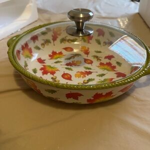 Temp-Tations Cream Casserole Dish